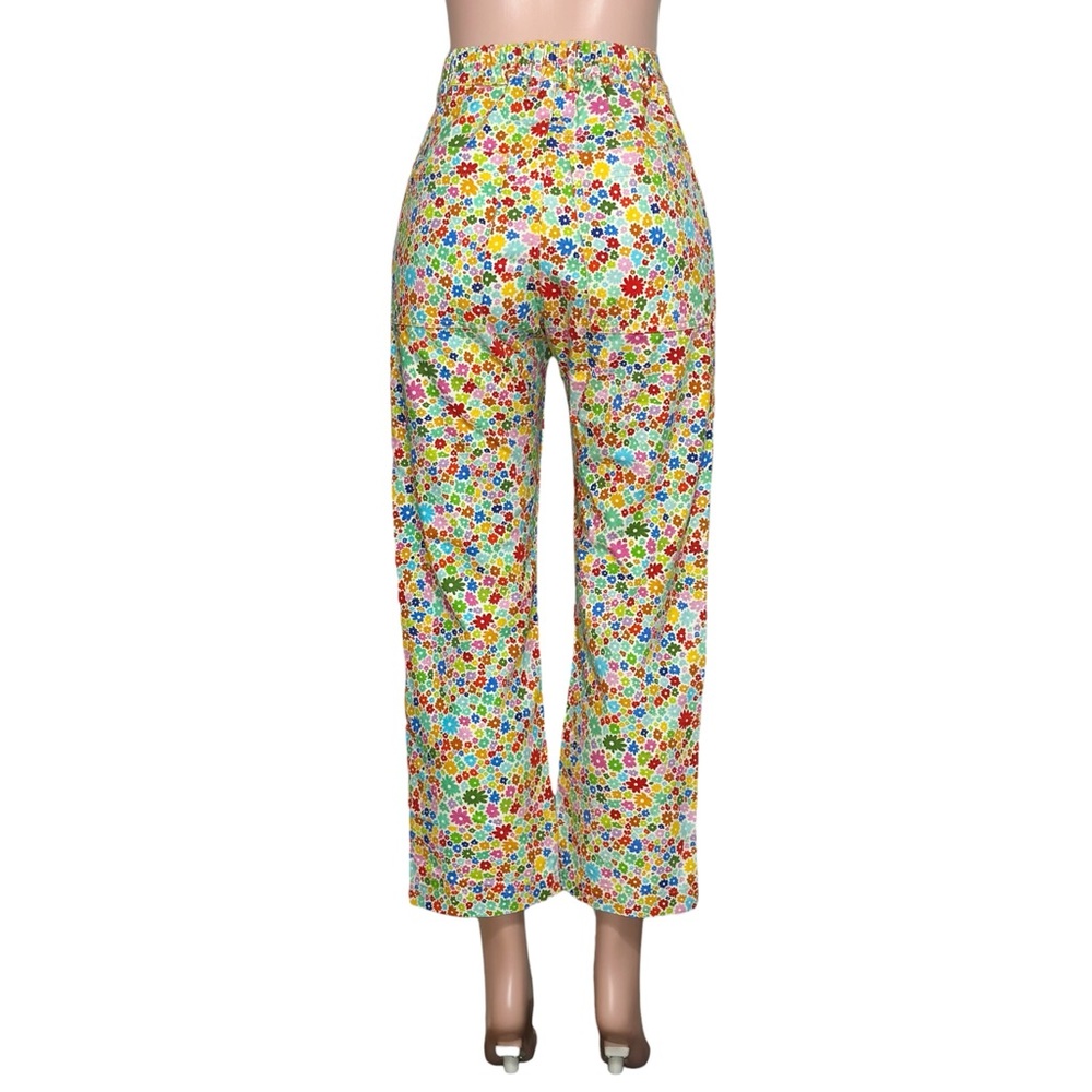 BIG BUD PRESS Work Pants, Blossom Floral Print, XS - Picture 15 of 16